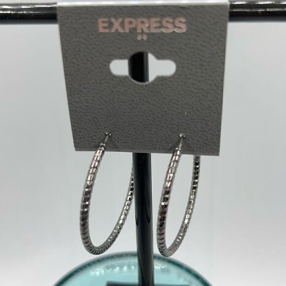 Express Hoop Earrings $16ea / 3 for $25 - Picture 4 of 6